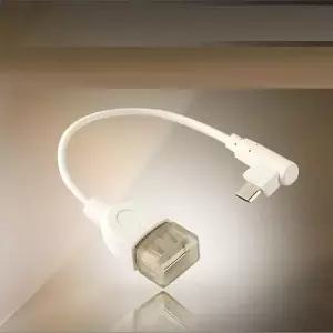 스마트폰 456QLK34 OTG 젠더-Micro USB M USB A F 화이트 마이