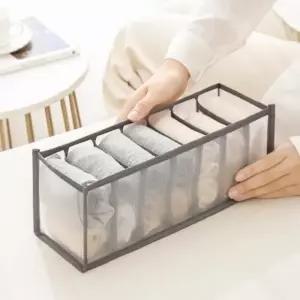 메쉬 칸막이 속옷 정리함 수납함 7칸