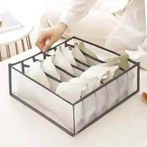 메쉬 칸막이 속옷 정리함 수납함 6칸