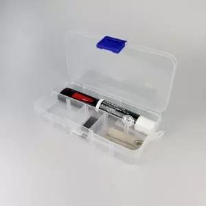 다용도 플라스틱 비즈케이스 악세사리 수납함 소형 4칸