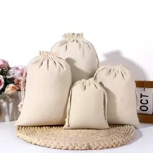 린넨 복주머니 복조리 가방 스트링 파우치 화장품 수납 더스트백