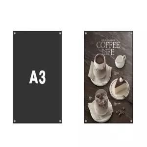 A3 자석 액자 고리형 홍보안내문 전시용품 아크릴광고