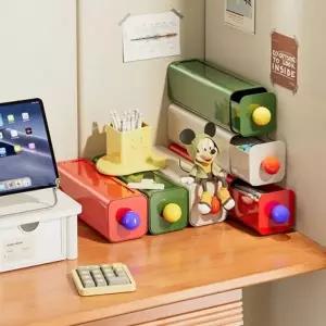 데스크 스토리지 박스 사무실 책상 꾸미기 오거나이저 문구 서랍 옷장 정리 수납함