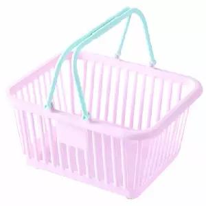 손잡이 사각 바구니 바스켓 플라스틱 정리 수납박스