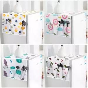 PEVA 냉장고 세탁기 다용도 방진 방수 수납 더스트 커버(130 x 54cm)