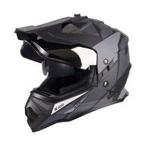 오르스러스 듀얼 스포츠 어드벤처 모터사이클 헬멧 DOT 인증, UV 보호 듀얼 바이저 및 인터콤 슬롯, ATV UTV 더트 바이크 스노우모바일 오프로드 헬멧