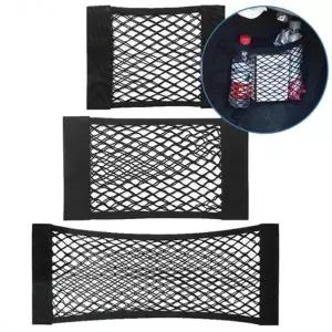 차량용 트렁크 정리 수납 찍찍이 그물망 小 DD-10697