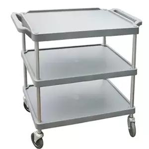 [셀러허브 1]서빙 카트 식당 카트 핸드카 트롤리 운반 카트 3단 A