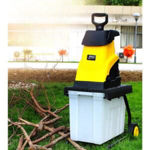 나무분쇄기 소형 정원 목재 건초 전원선 과수원 이동식 파쇄기 고성능 나뭇잎 관리기 기계