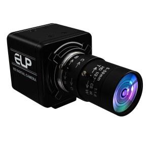[미국배송] ELP 글로벌 셔터 USB 웹캠 - 1080P 90FPS 수동 줌 가변 초점 노트북용 AR0234 클로즈업 카메라