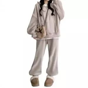 츄리닝 세트 여자 조거 캐주얼 겨울 트레이닝복 후드 팬츠 여자 여성 트레이닝 운동복세트 츄리닝세트 조거