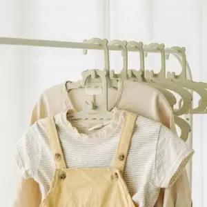 길이조절 옷걸이 아기 유아 어린이 아동 키즈 행거 옷걸이 3단 아동 용 아기 유아 어린이 키즈 길이조절