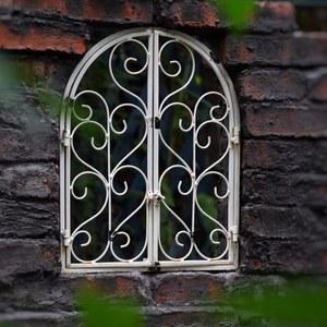 창문 빈티지 인테리어 꾸미기 엔틱 데코 철제 카페 소품 01 러스트 장식 정원