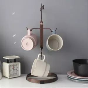 독특 행거모양 머그잔걸이 북유럽 컵트레이 컵거치대 머그컵거치대 멀티컵홀더 컵거치