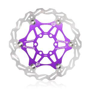 버클로스 160mm 180mm 203mm 플로팅 디스크 브레이크 로터, 6PC 볼트가 장착된 스테인리스 스틸 MTB 초경량 로터 핏 산악 자전거 로드 바이크 BMX 블랙 레드 u2026