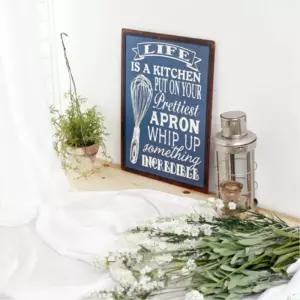 레스토랑데코 틴 휘핑 철제 사인보드 북유럽풍 신혼집침실 거실인테리어 인테리어걸이