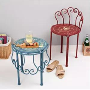 프랑스 감성 카페 의자 촬영소품 레드 빈티지소품 카페인테리어 미술인테리어 빈티지