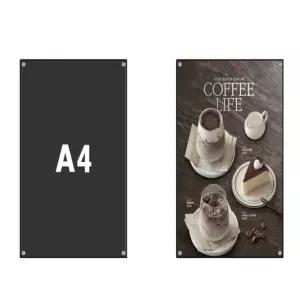 A4 자석 액자 고리형 홍보액자 전시회용품 전시회액자