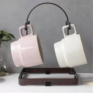 오브제 머그잔걸이 주방 인테리어 4p 머그컵홀더 머그컵건조 머그컵꽂이 컵건조대