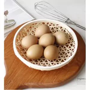 핸드메이드 깔끔 대나무 튀김채반 주방기구 뜰채 거름망 건지기 건조기채반 야채볼 체