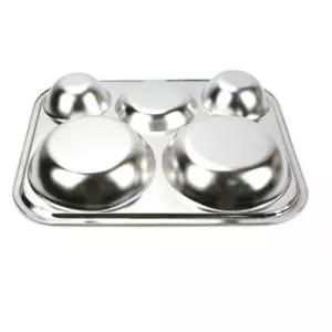 원형3찬 스텐식판 중 성인용식판 스텐레스식판 스테인