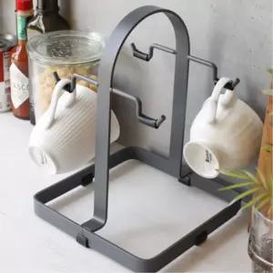 철제 오브제 카페 데코 머그컵 걸이 머그컵걸이 머그컵꽂이 컵트레이 컵정리대 컵건조