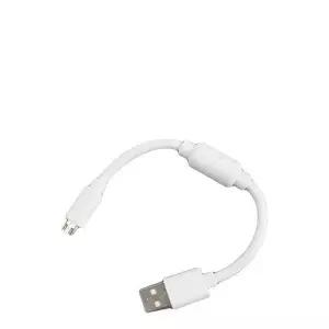 USB 705ZYN63 Micro 5Pin 케이블 20cm White 노이즈 필터 젠더