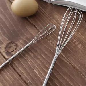 제과 제빵 휘스크 스텐 거품기 2P 핸드휘스크 휘핑기 수동거품기 손거품기 우유거품기