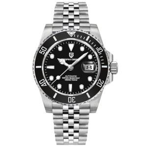 [미국배송] CEYADG 파가니 디자인 남성용 자동 기계식 시계 PD1661 NH35/NH36 무브먼트 사파이어 유리 스테인리스 스틸 시계 40MM 날짜 표시