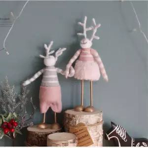 집들이 선물 성탄절 커플 루돌프 2p 송년회 연말 X-MAS 성탄절장식 크리스마스 장식품