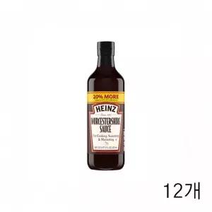 하인즈 우스타소스 510g X 12개 돈카츠소스 양념소스 일식돈까스소스 우스터소스 데리야키 타코야끼소스