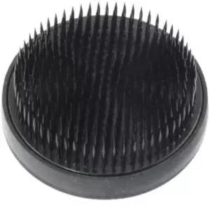 코토부키 원형 겐잔 꽃꽂이 개구리 3-1/8인치 검은색