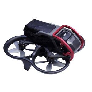 DJI AVATA FPV 드론용 알루미늄 합금 짐벌 범퍼 카메라 보호 롤바 - RED