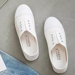 [리더스] 봄 패브릭슈즈 가벼운스니커즈 폭신한 여성슬립온 (5435414A)