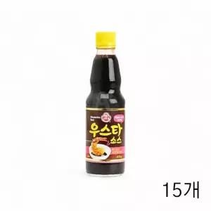 오뚜기 우스타소스 415g X 15개 스테이크 오므라이스소스 우스터소스 찹스테이크소스 립소스 양념소스