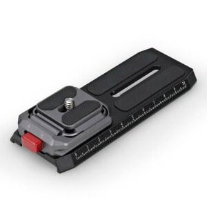 iFootage Q38-RS 퀵 릴리스 플레이트 - DJI RS4 Pro, RS4, RS3 RS3, RS2, RSC2 스태빌라이저, 삼각대, 모노포드, 슬라이더용 카메라 시스템 빠른 설치 및 교체