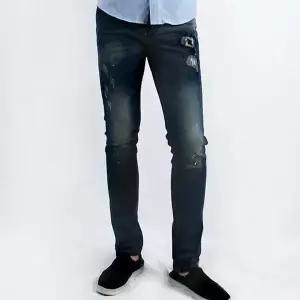 [리더스] 남성 헤지워싱진 슬림핏 스키니핏 데님청바지 스판바지 (5112857A)