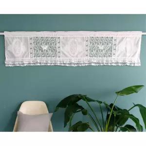 면레이스 프렌치 주방 바란스 커튼 미니커튼 심플커튼 가림막커튼 커튼바란스 반창문