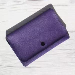 웍스 전자파차단 여권지갑 파우치 케이스-퍼플 문구반점 이노웍스여권지갑 가죽 케이스 스승의날선물 카드