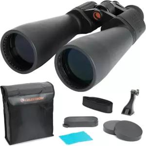 Celestron SkyMaster 25x70 쌍안경 - 장거리 정밀 관찰 및 천문학을 위한 강력한 다중 코팅 광학 삼각대