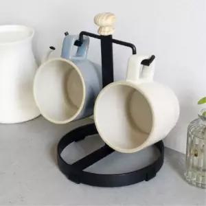 철제 주방 코너 카페 컵걸이 머그컵걸이 머그컵건조대 컵트레이 컵거치 머그컵거치대