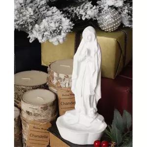 화이트 성모마리아 묵주함 테이블장식 미니어처 테이블소품 유럽소품 장식품 소품카페