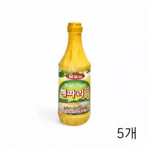움트리 해파리양념소스 930g X 5개 겨자냉채소스 식당용 식재료 족발 양념소스 해파리냉채 냉면겨자 업소