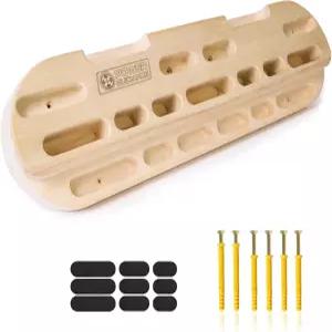 파워 가이던스 암벽 등반 행보드 나무 핸드 그립 클라이밍 선수를 위한 팔뚝 운동 강화기