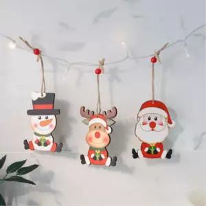 크리스마스트리 장식 눈사람 루돌프 3p 성탄절장식 츄리장식 성탄절꾸미기 어린이집