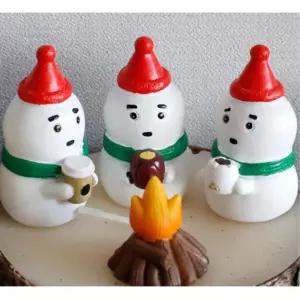 크리스마스 마블 눈사람 미니소품 코디 성탄절용품 파티용 트리장식 성탄절소품 장식