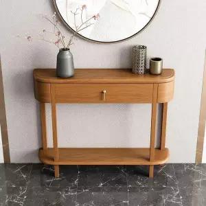 폭좁은 선반 콘솔 테이블 원목 탁자 입식 엔틱 화장대 현관 거실 슬림 벽난로 복도 고무나무