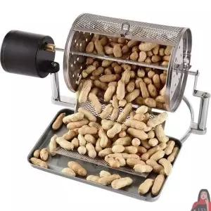 로스팅기 로스터 커피볶는기계 소형 회전 로스터기 직화 그릴 로스타 바베큐 화로 캠핑 숯불