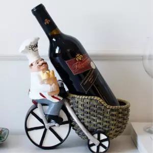 바이크 와인렉 와인병꽂이 소품장식 홈바 와인병거치대 양주거치대 홈바인테리어