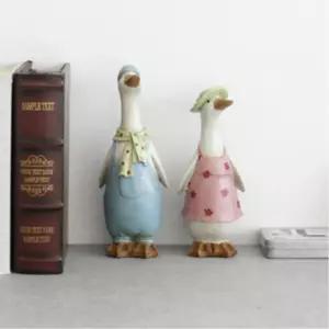 오리 덕 마블소품 가족 장식 인테리어 유럽풍소품 감성카페 카페감성 서재꾸미기